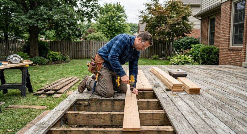 Deck Board Replacement in Seattle, WA